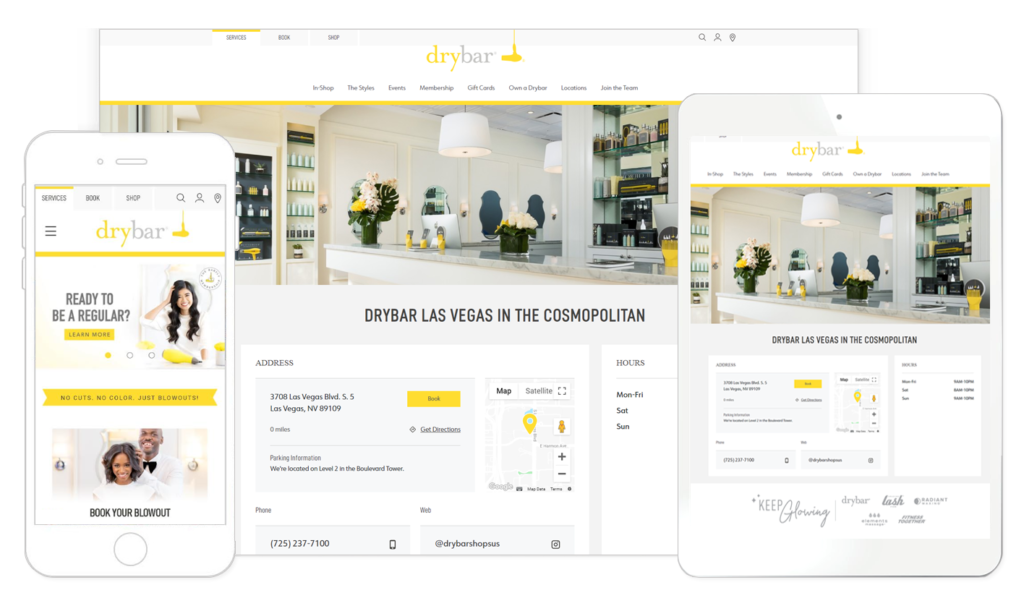 Salon Appointment Booking Interface with Stylish Design