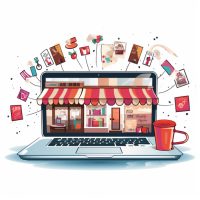 Shop with Ease: Shopping Add-On Shopping Cart Icon